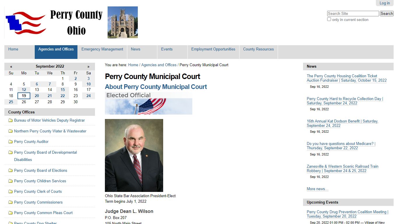 Perry County Municipal Court — Perry County Ohio